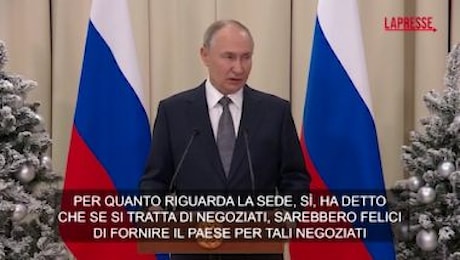 Ucraina, Putin: Slovacchia pronta a ospitare i negoziati per un accordo di pace