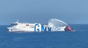 Incendio in navigazione su un traghetto di Gnv alle Baleari
