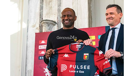 Genoa, Vieira: “Obiettivo lavorare sulla fiducia dei giocatori, Balotelli? Mi piace come giocatore, deve concentrarsi a far bene”