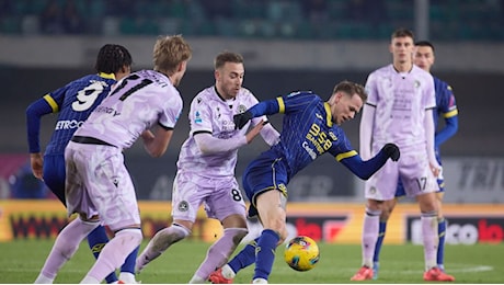 Serie A, Verona-Udinese 0-0: un punto a testa per Runjaic e Zanetti