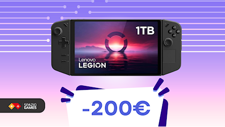 Regalati Lenovo Legion GO: oggi è SCONTATA di ben 200€!