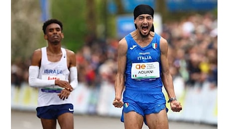 Atletica, Europei strada: Iliass Aouani vince maratona a Bruxelles