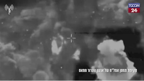Gaza, 35 raid in meno di 24 ore: Israele mostra i video degli attacchi