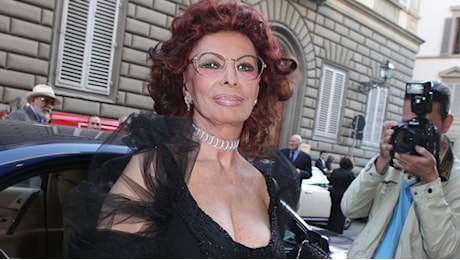 Sophia Loren, la diva e la sua Firenze