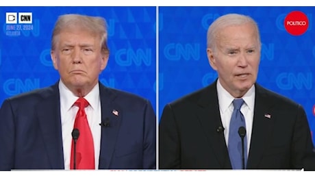 Biden-Trump, tycoon vince il duello tv per il 67% degli spettatori, il presidente affaticato e confuso, dem cercano sostituto