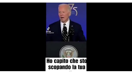 Vertice Nato, Biden a Stoltemberg: Ho capito che sto scopando con tua moglie, ma è fake - VIDEO