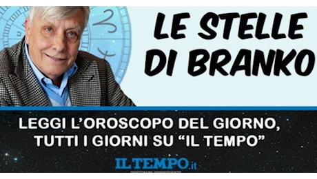 Oroscopo, le Stelle di Branko di sabato 12 aprile: tutti i segni