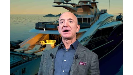 Il mastodontico yacht a vela di Jeff Bezos, impressionante come il suo valore: a lui è costato davvero una bazzecola