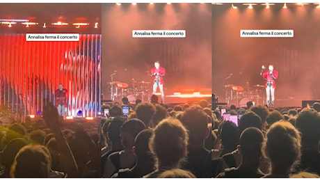 Annalisa ferma il concerto per il malore di un fan: «Ditemi come sta»