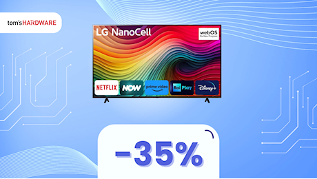 Dimentica il cinema, questa smart TV LG Nanocell è già pronta per il tuo salotto! -35%