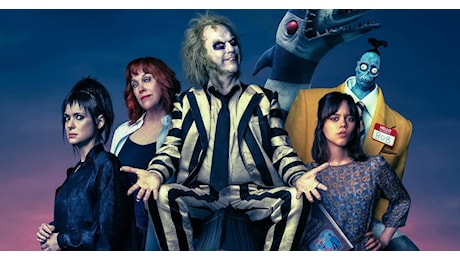 Beetlejuice Beetlejuice, QUESTA morte nel film è ispirata alla più grande fobia di Tim Burton