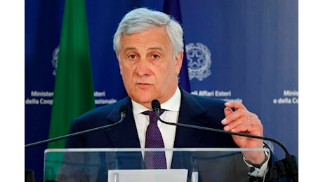 «Avvertimento» a Tajani da un gruppo pro-Palestina