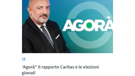 'Un italiano su dieci vive in povertà assoluta, il numero delle persone povere al nord Italia supera quello del sud: È quanto emerge dal rapporto Caritas; e ancora, il voto del Parlamento europeo per