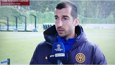 Mkhitaryan a Sky: Non siamo dilettanti che pensano di aver già passato il turno. Diffida? Non ci interessa