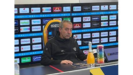 Lecce, Giampaolo: “Che soddisfazione dopo 2 anni a casa. Rebic? Contento di lui, è forte”