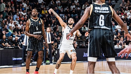 Cordinier non basta: stoppato sull'ultimo tiro, la Virtus si arrende a casa Asvel