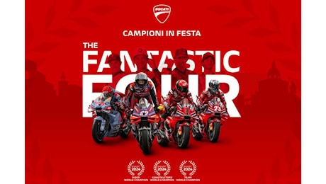 MotoGP, Ducati: evento “Campioni in Festa” a Bologna, i dettagli