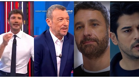 Pagelle ascolti tv, top e flop di giovedì 31 ottobre: De Martino vince ancora, Amadeus non svolta, Don Matteo domina anche se cala, Endless Love promosso