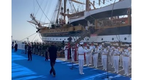 Abu Dhabi accoglie l'Amerigo Vespucci, al via la 31esima tappa