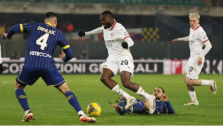 Le pagelle di Verona-Milan: l’errore di Duda, la perla di Fofana