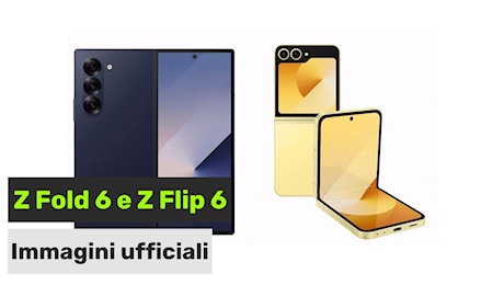 Samsung Galaxy Z Fold 6 e Z Flip 6 mostrati ancora, in tutti i colori