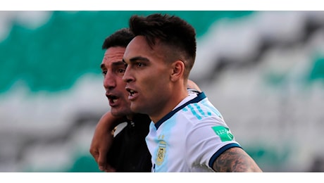 Lautaro merita il Pallone d'Oro più di chiunque altro: Scaloni sicuro