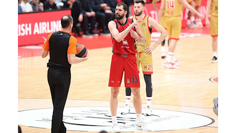 Eurolega: EA7 Milano-Olympiacos 83-84, la partita finisce tra le polemiche