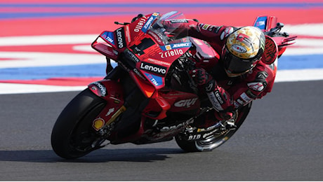 Pole Misano 2: Bagnaia fa il record della pista, poi Martin. Bastianini completa il tris Ducati