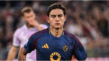 Roma, affaticamento muscolare per Dybala: out contro il Venezia