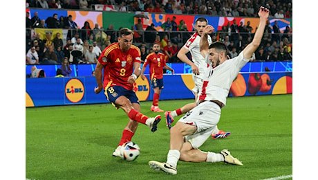 Euro2024: Georgia ribaltata, Spagna ai quarti contro la Germania