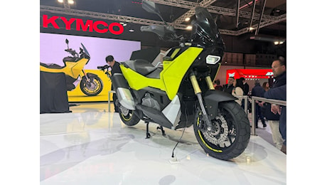 EICMA 2024 - Kymco CV-R5, è uno scooter o una moto crossover?