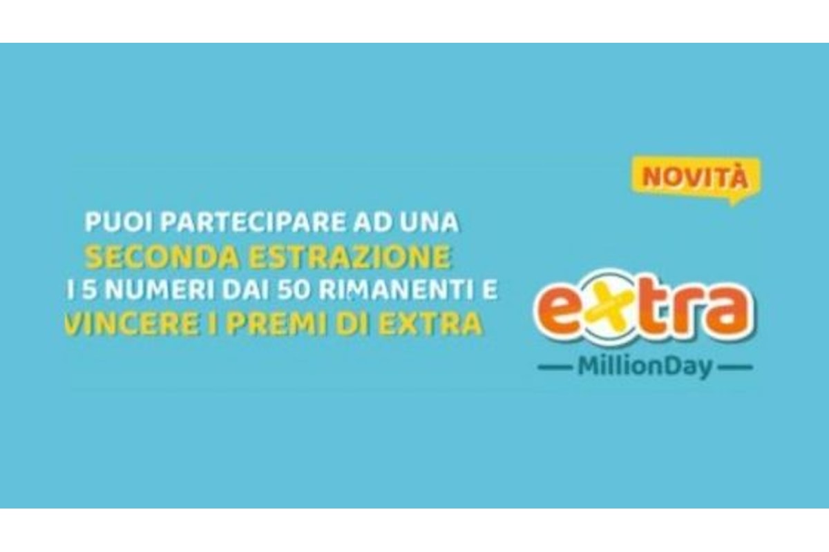 Million Day, l’estrazione delle 20:30 di mercoledì 23 aprile
