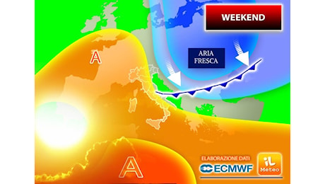 Meteo Weekend: aria fredda irromperà tra Sabato e Domenica, torna la Grandine; le Regioni coinvolte