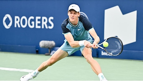 Sinner cede a Rublev ai quarti a Montreal. E il russo in semifinale trova Arnaldi