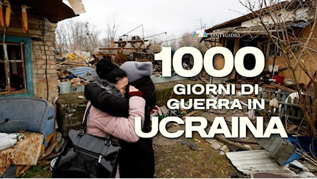 1000 giorni di guerra in Ucraina: il dolore, le morti, l'emergenza umanitaria. La solidarietà è resistenza alla guerra e speranza di pace