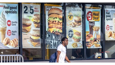 McDonald’s tracolla a Wall Street, rischio sanitario e un morto negli Usa