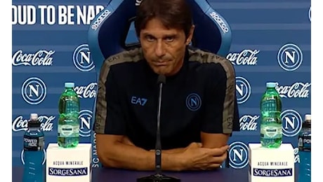 Conte maestoso anche dopo la partita, messaggio sibillino con indirizzo chiaro