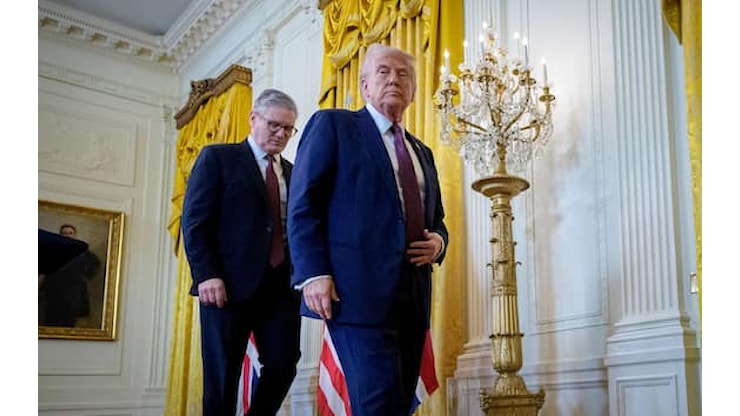 Usa-Regno Unito, Trump e Starmer siglano la prima intesa post-dazi - Sky TG24 Usa-Regno Unito, Trump e Starmer siglano la prima intesa post-dazi - Sky TG24