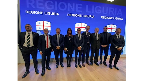 Regione Liguria, Marco Bucci ha presentato la nuova Giunta