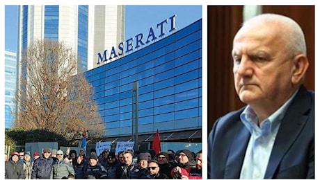 Crisi Stellantis, Regione e sindacati preoccupati: dalla Maserati alla VM, mille lavoratori temono per il loro futuro