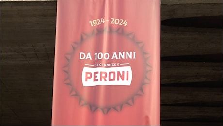 Peroni festeggia i 100 anni di produzione a Bari: “Qui il cuore del Centro-Sud Italia” – VIDEO