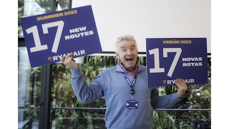 O’Leary (Ryanair) ammette il calo del costo medio dei biglietti. Tutti in Europa vogliono pagare meno