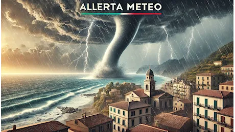 Allerta Meteo, oggi forti temporali e trombe marine: ecco la MAPPA delle regioni colpite