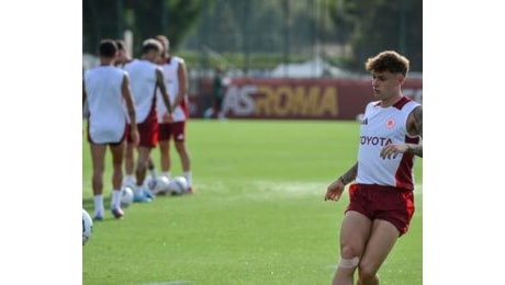 Trigoria, la Roma torna in campo in vista del Bilbao. Zalewski in gruppo