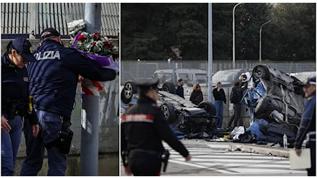 Incidente tra auto della Polizia a Roma, lo schianto all'incrocio e il doppio ribaltamento: così è morto Amar Kudin