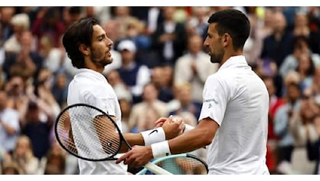 Musetti dopo il ko con Djokovic a Wimbledon: Mai affrontato un Nole così, mi ha sorpreso