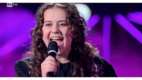 Cecilia di Matera su Rai1 a “The Voice Kids”: bravissima!