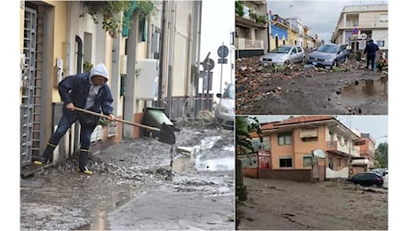 Maltempo, allerta gialla in 7 regioni. In Sicilia si spala il fango e si contano i danni