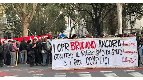 Da tutta Italia a Torino contro la riapertura del Cpr: quartiere blindato