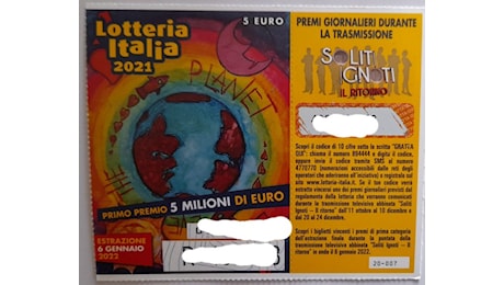 Lotteria Italia 2025: tutti i numeri vincenti